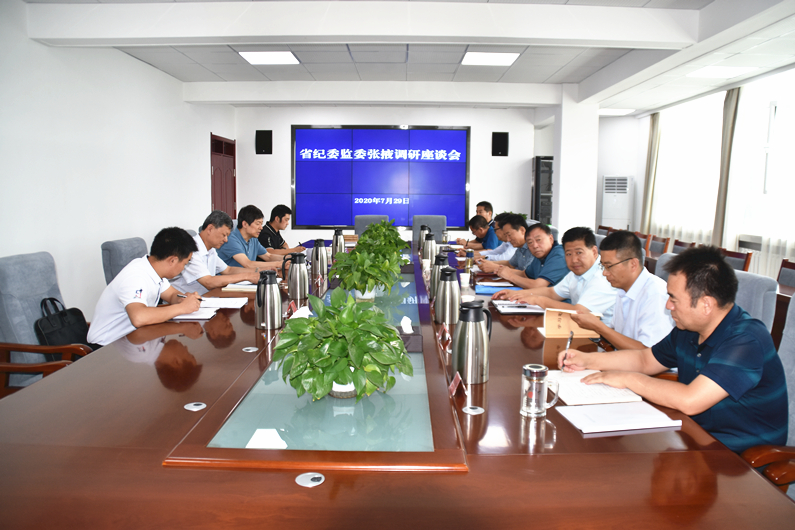 省纪委监委第六调研组来我市调研指导工作